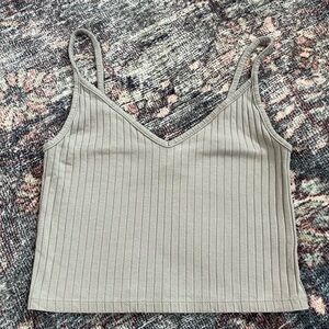 H&M | Ribbed Crop Tank | Small